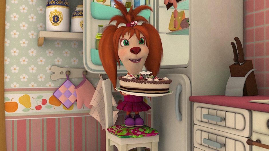 Барбоскины Лиза роза дружок Гена