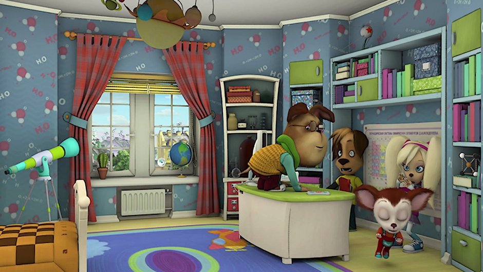 Барбоскины комната дружка