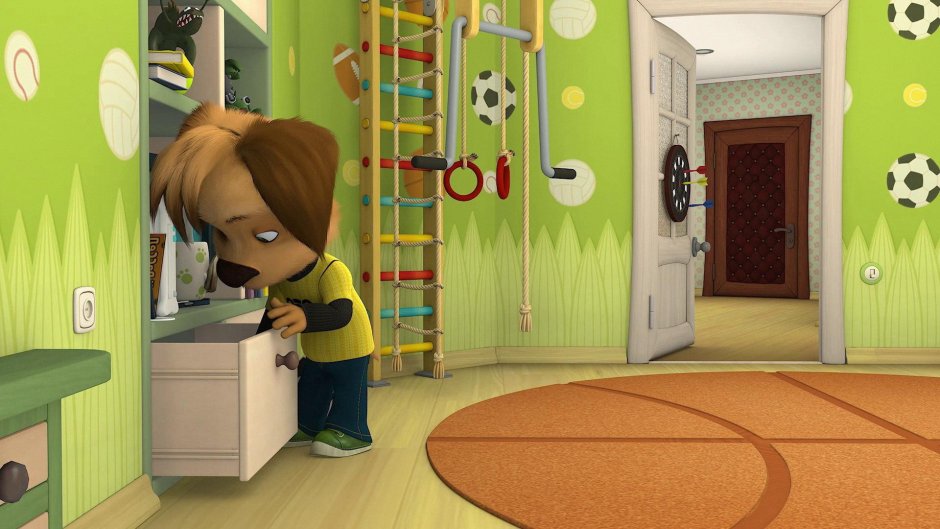 Барбоскины комната дружка