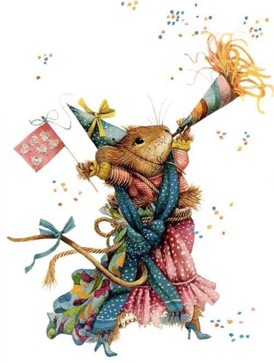 Марджолен Бастин иллюстрации мышки