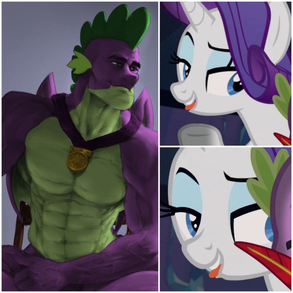 Spike x Rarity