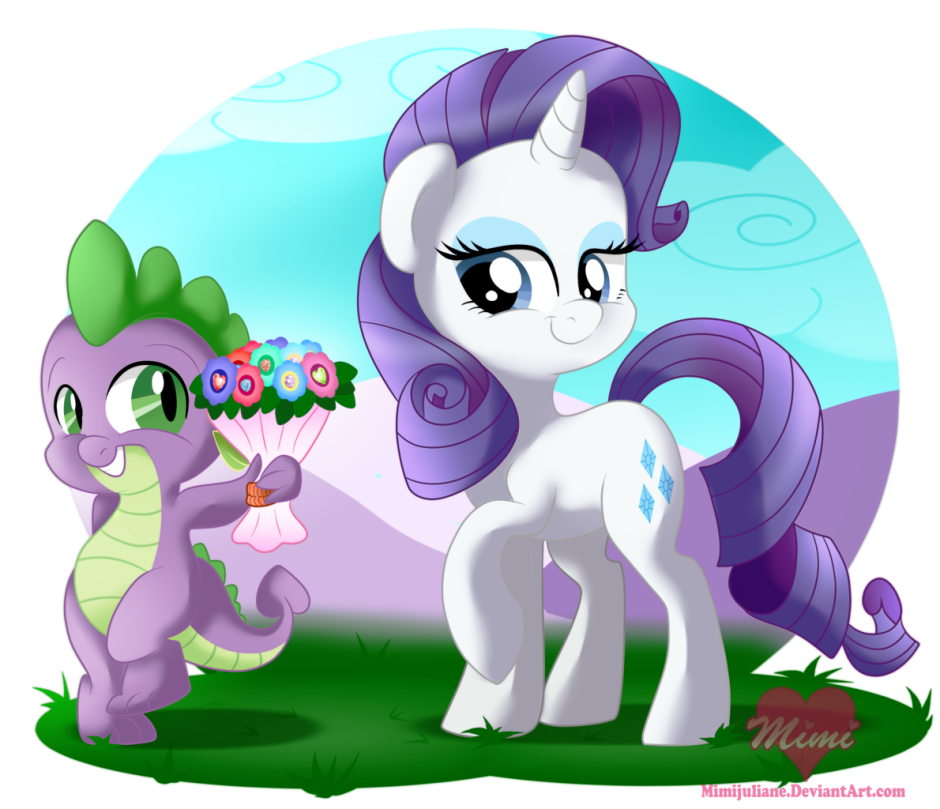 Рарити и Спайк свадьба