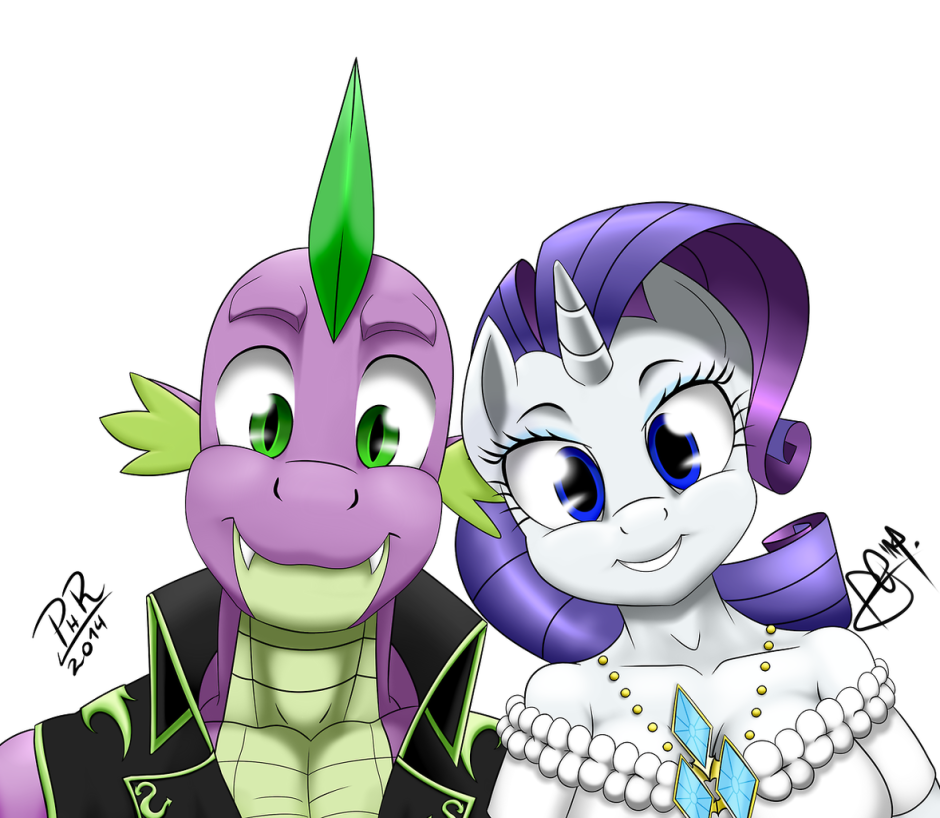 Rarity x Spike - sparity