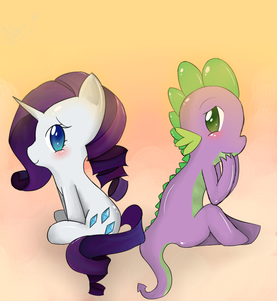 Rarity x Spike - sparity