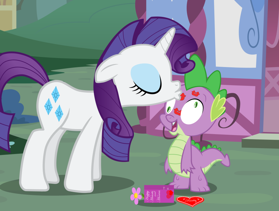 Рэрити и Спайк канон