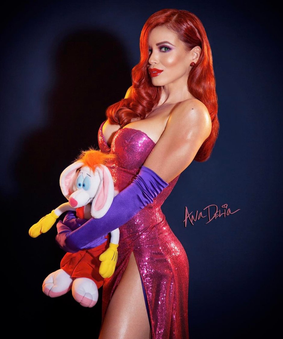 Джессика рэббит и кролик Роджер