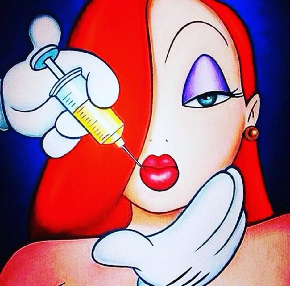 Джессика рэббит поп арт