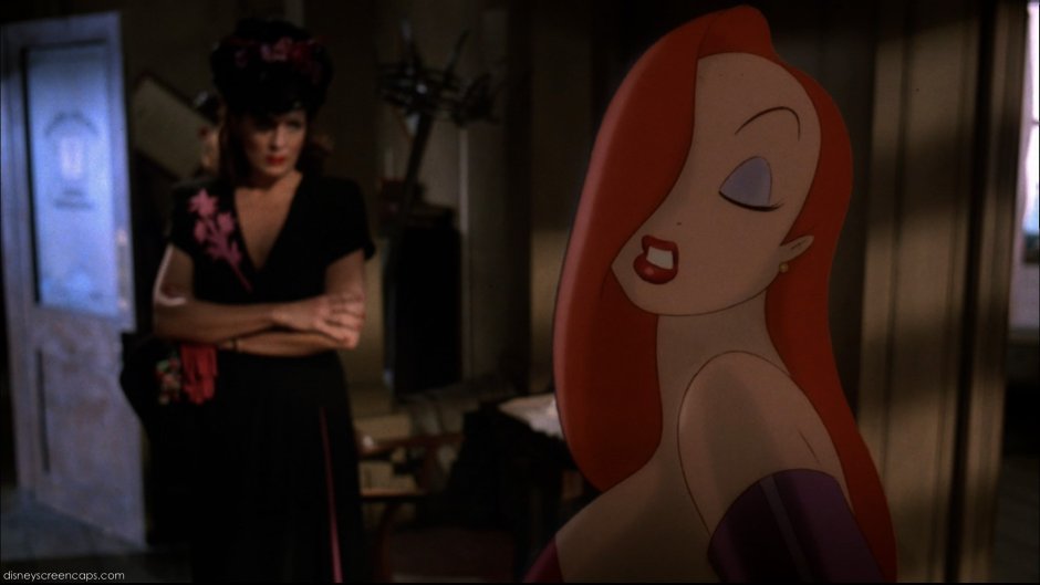 Джессика рэббит и Эдди Валиант