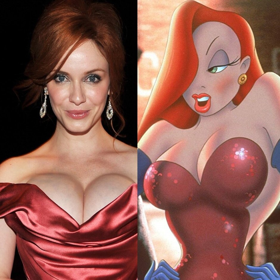 Кристина Хендрикс Джессика рэббит