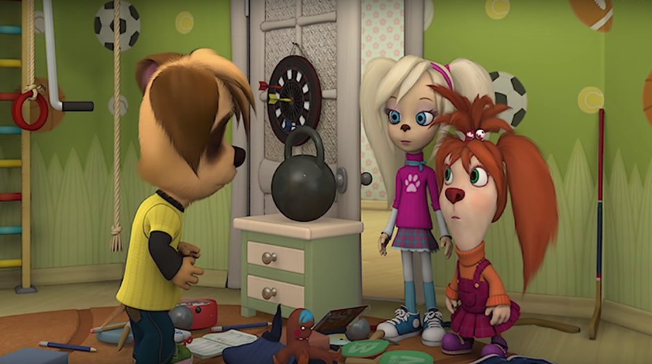 Барбоскины дружок комната