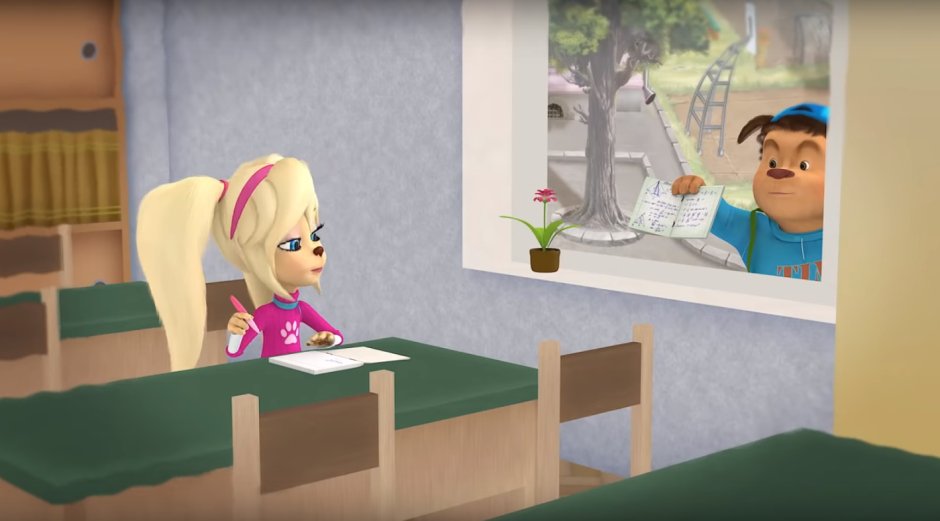 Барбоскины Тимоха и роза