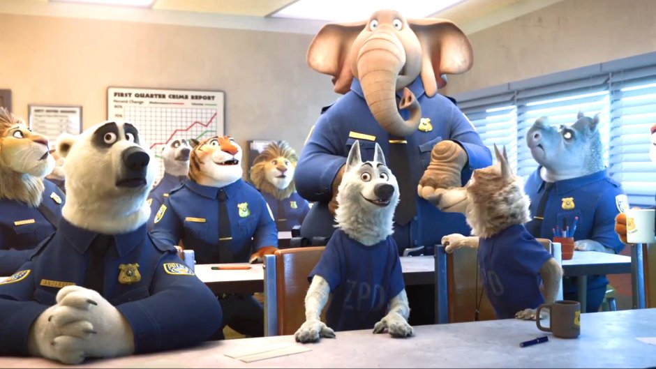 Зверополис полицейский участок