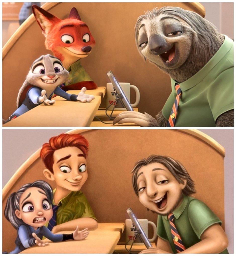 Мультики Дисней Зверополис