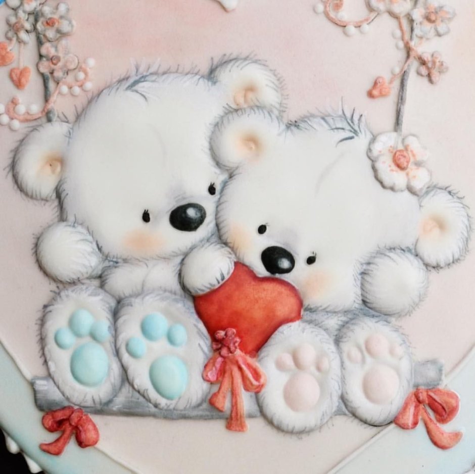 Влюбленные медвежата