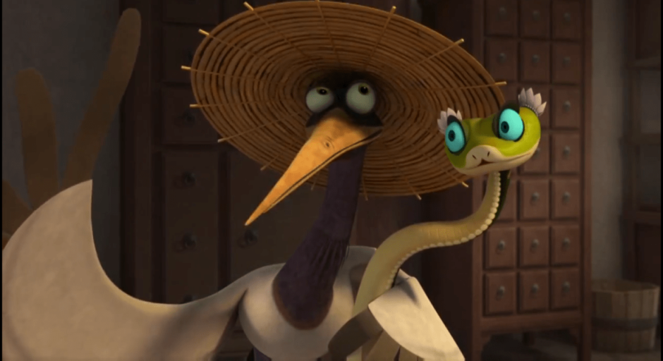 Крейн кунг фу Панда