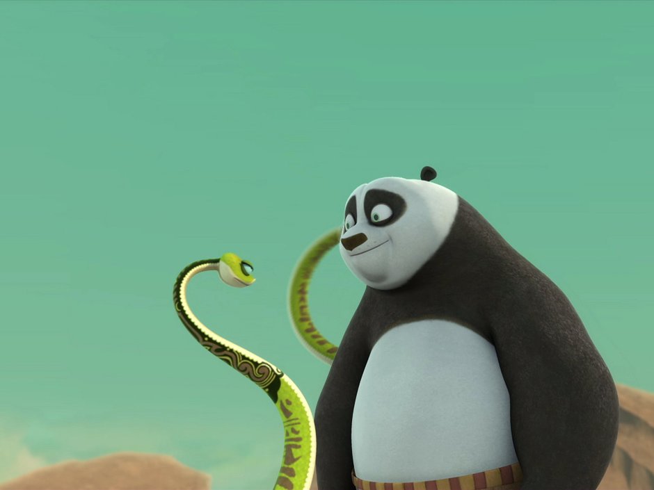 Кунг-фу Панда гадюка и по любовь