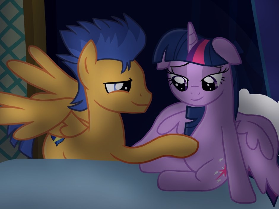 Семья Твайлайт Спаркл и флеш