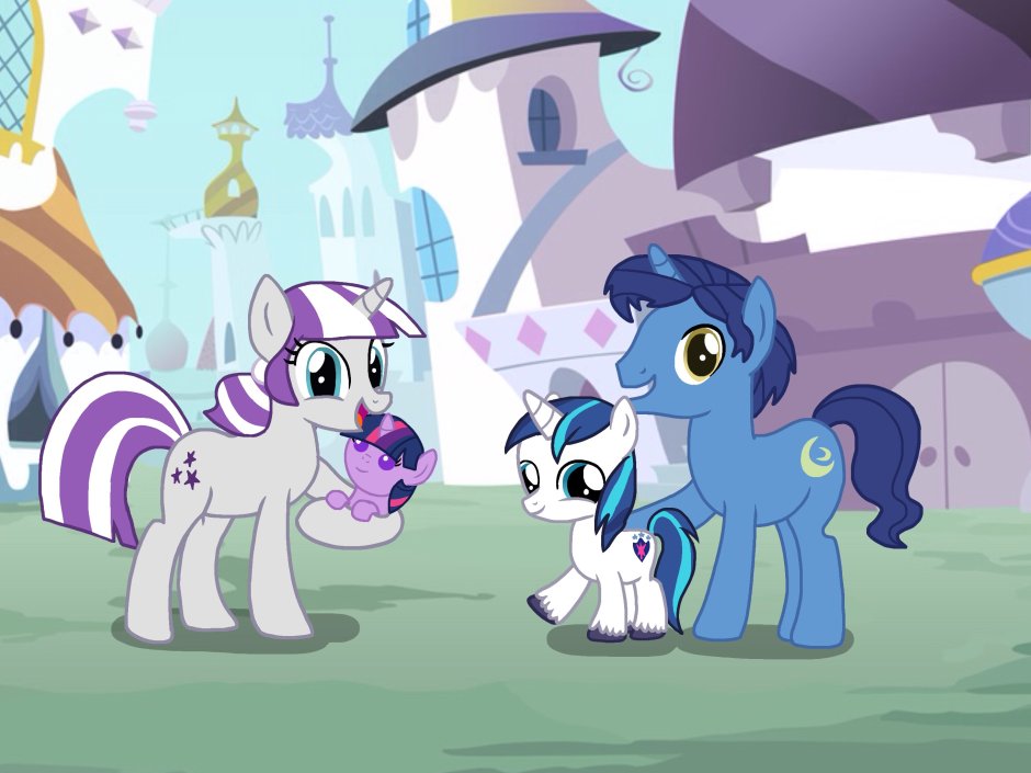 МЛП Твайлайт вельвет и Найт Лайт