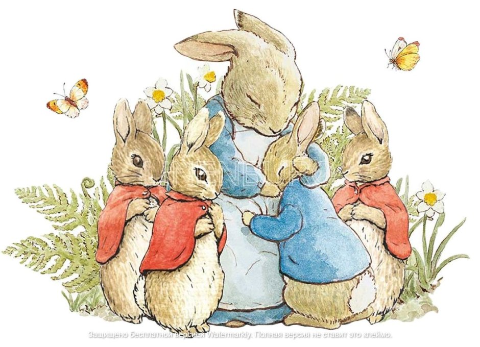 Беатрикс Поттер кролик Питер