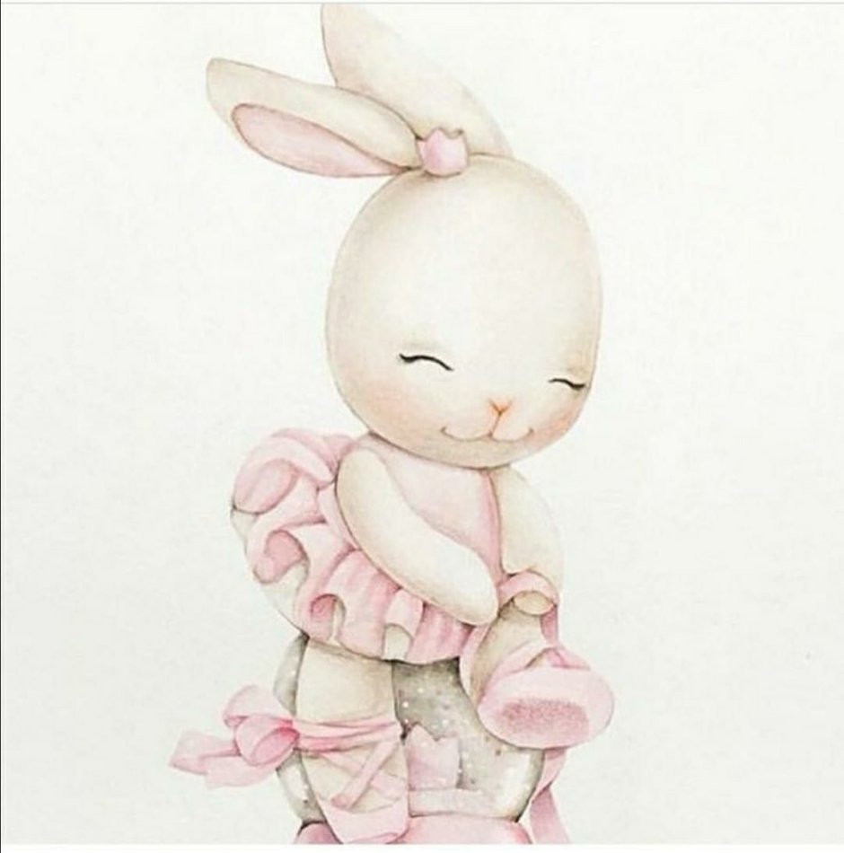 Таня Боня иллюстрации зайки