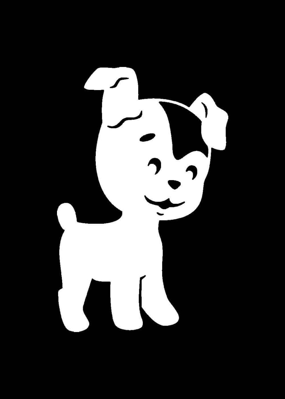 Трафареты собаки