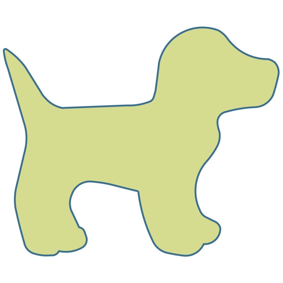 Шаблон собаки