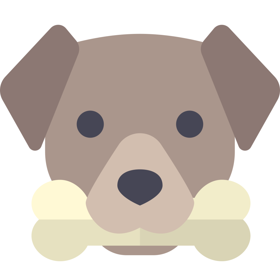 Морда собаки иконка