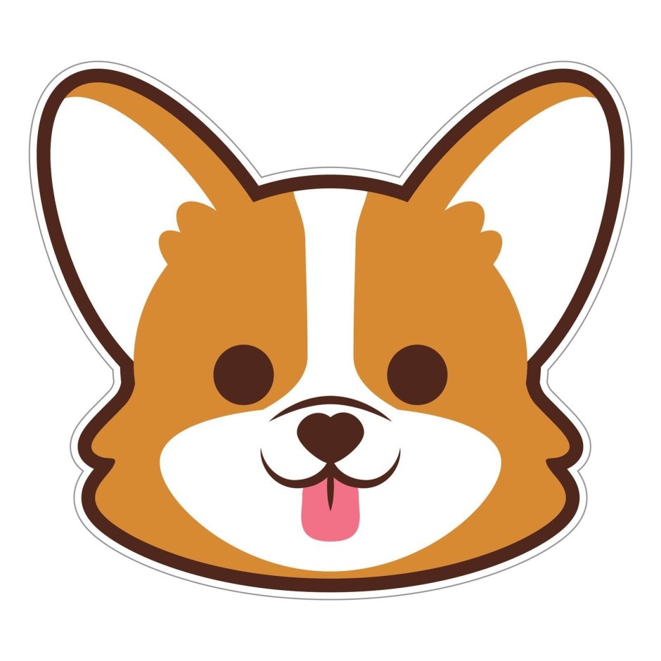 Стикеры корги