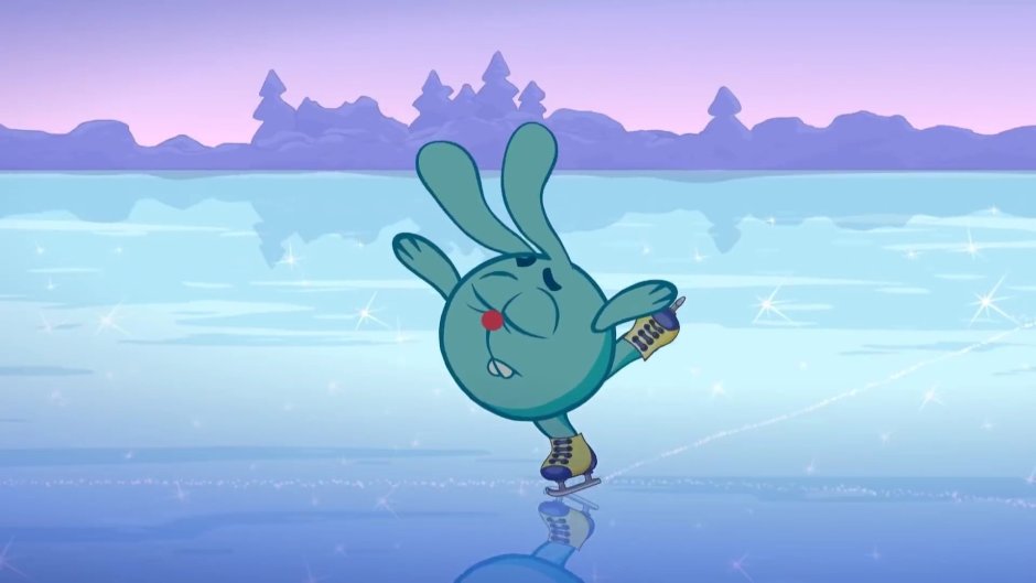 Смешарики слишком фигурное катание