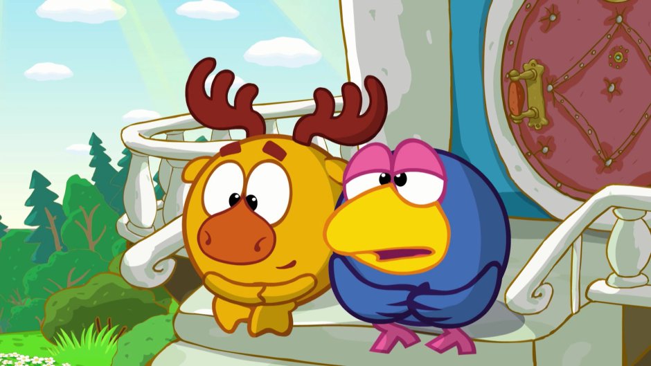 Смешарики Лосяш и Карыч