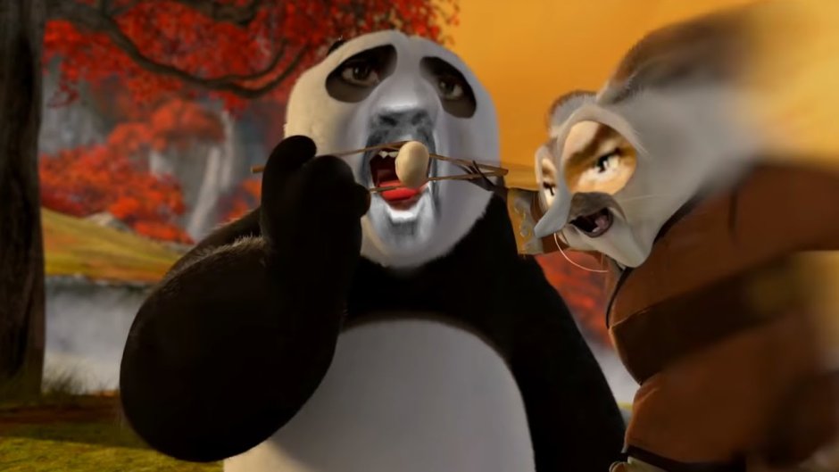 Кунг фу Панда по и Шифу пельмешки