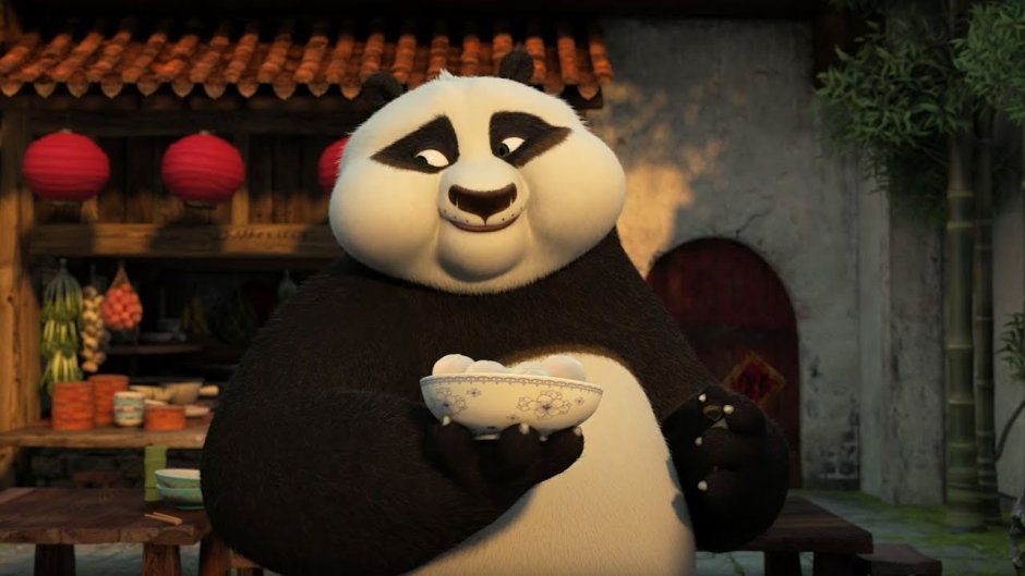 Кунг фу Панда пельмешки