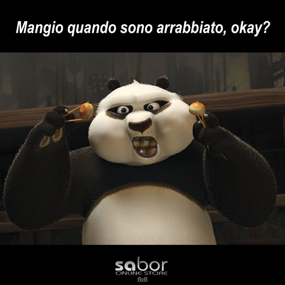 Кунфу Панда с пельмешками