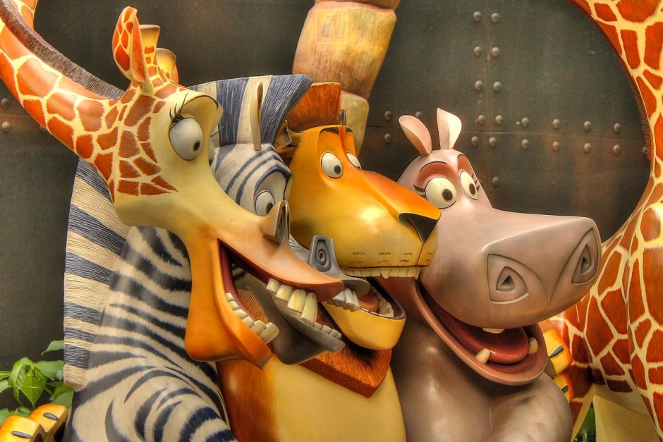 Мадагаскар Глория и Мелман