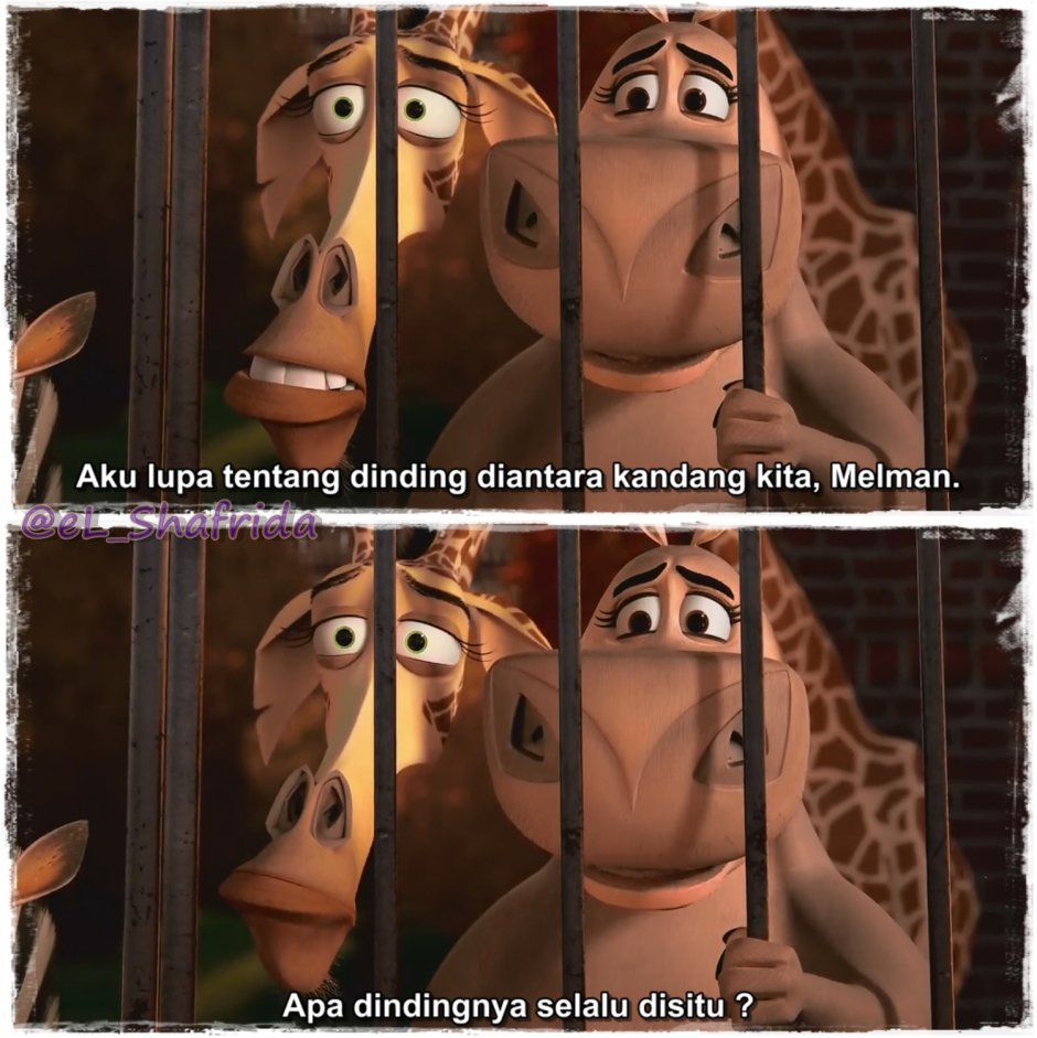 Глория из Мадагаскара и Мелман арт