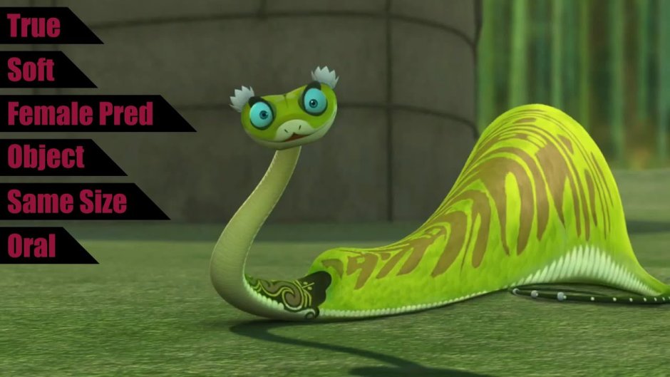 Мастер гадюка кунг фу Панда