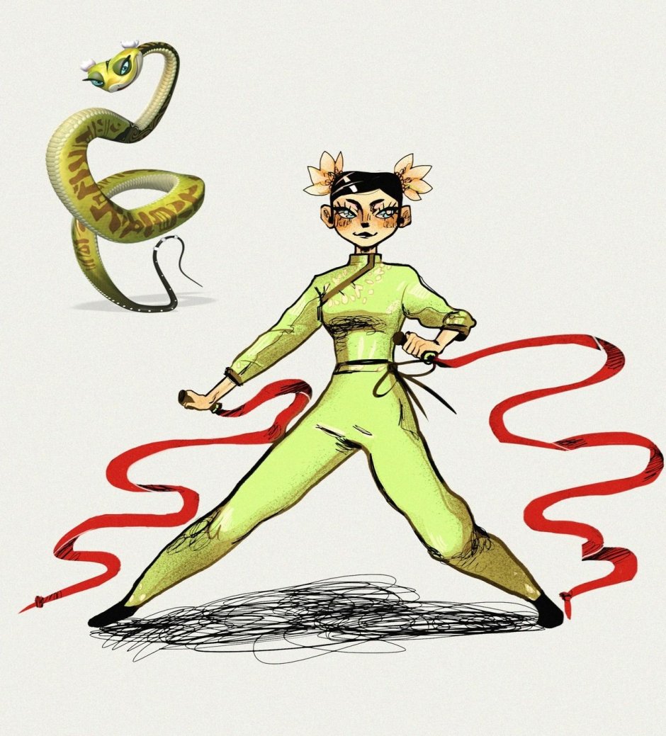 Гадюка кунг фу хуманизация