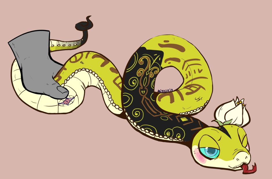 Гадюка из кунг фу Панда хентай