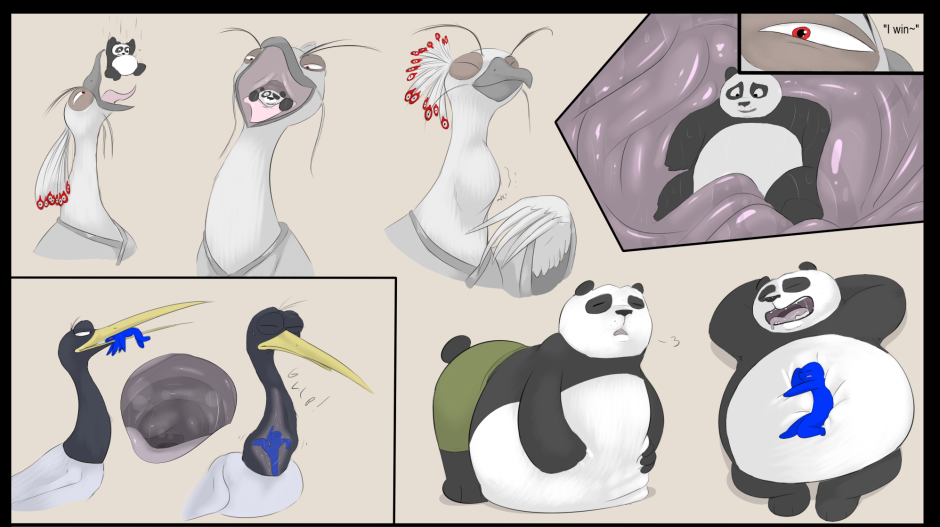 Кунг фу Панда Vore комикс