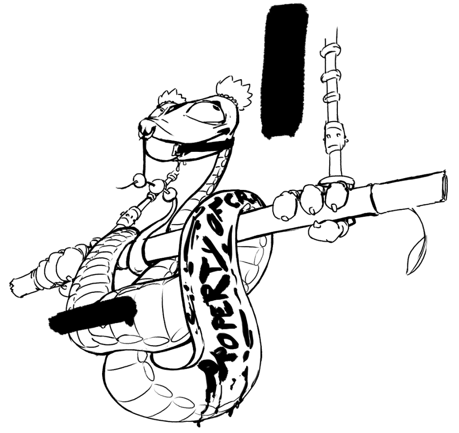 Мастер гадюка кунг фу Панда хентай