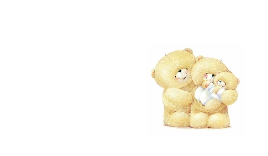 Семья мишек