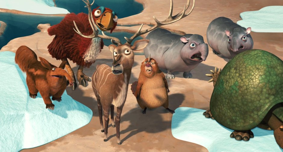 Ледниковый период 1 герои мультфильма