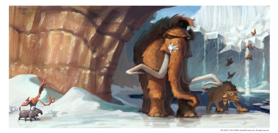 Мэнни Ледниковый период Art