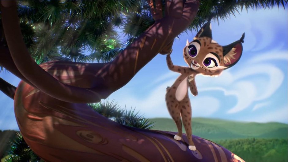 Яра из мультфильма Лео и.Тиг.