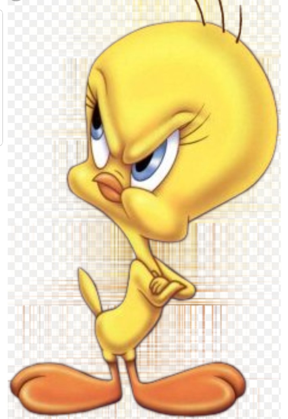 Желтая птичка из мультика дисней