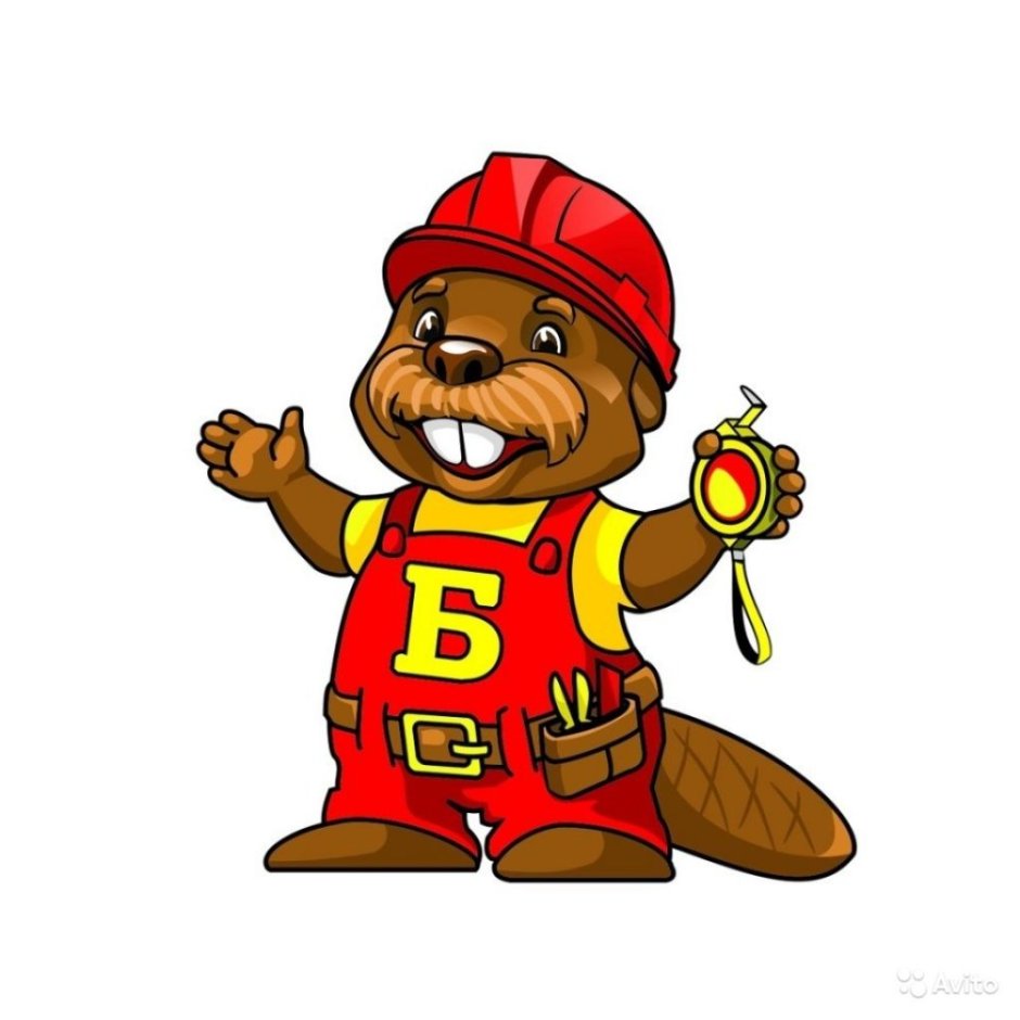 Бобер в каске