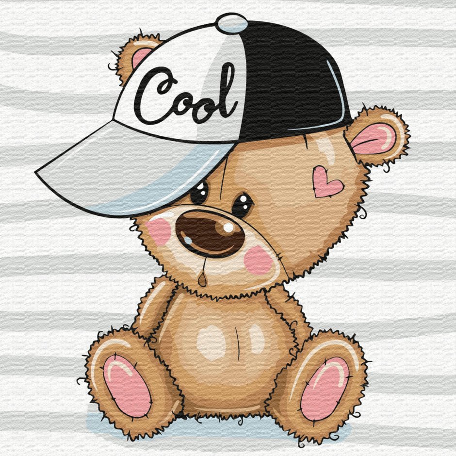 Медвежонок в кепке