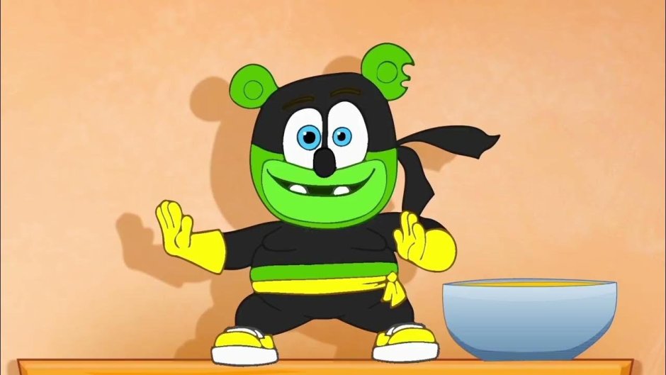Gummy Ninja Gummibär the Gummy Bear