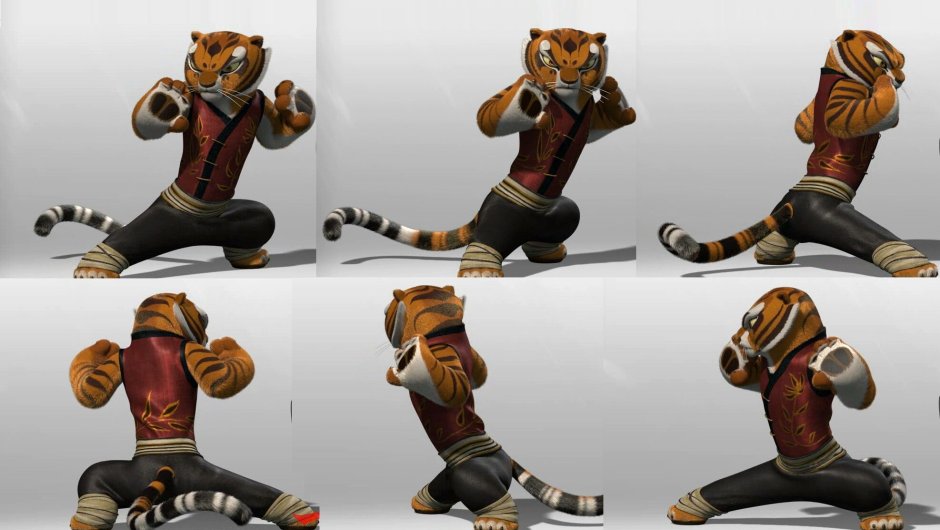 Кунг фу Панда референс