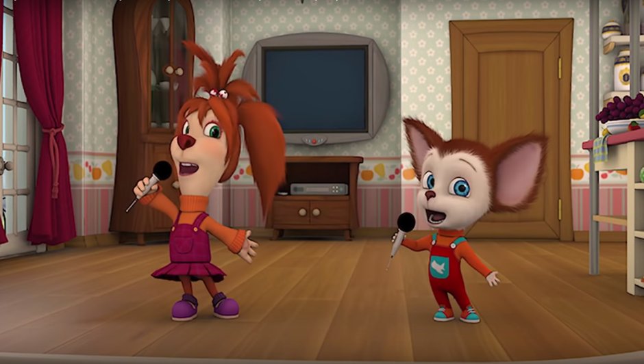 Барбоскины Лиза и малыш